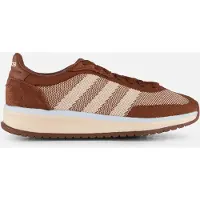 Adidas Run 70 2.0 Knit Sneakers bruin Textiel Maat 37 1/3