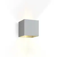 Wever & Ducre Box QT14 Wandlamp Aluminium Brushed