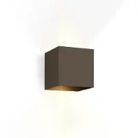 Wever & Ducre Box Outdoor LED Wandlamp Box 2.0 | Bronze | 2700 K