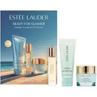 Estée Lauder DayWear - Multi-Protection 24h Moisture Creme SPF15 30ml + Glow Boost Jelly Cleanser 50ml + Bronze Goddess Eau Fraiche Travel Spray 10ml