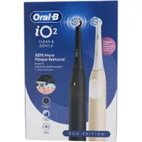 Oral-B iO 2 Zwart en Roze Duo Pack