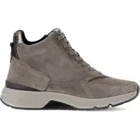 Gabor Rollingsoft Veterschoenen Hoog - taupe - Maat 39