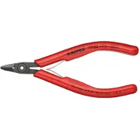 Knipex Elektronicazijsnijtang | lengte 125 mm model 5 | facet ja | 1 stuk - 75 52 125 - 75 52 125