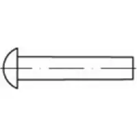 Toolcraft TO-5448579 Halfronde klinknagel 6 mm 250 stuk(s)