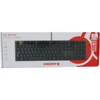 Cherry KC 200 MX (NL, Bedraad), Toetsenbord, Zwart