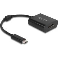 DeLOCK USB Type-C Adapter to HDMI (DP Alt Mode) 8K with HDR function black