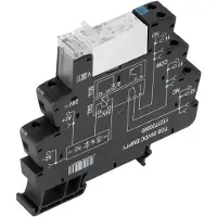Weidmuller TRS 24VDC 1NO HCP Relaismodule (modulair) Nominale spanning: 24 V/DC Schakelstroom (max.): 16 A 1x NO 10 stuk(s)