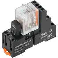 Weidmuller DRMKIT 24VDC 2CO LD Relaismodule (modulair) Nominale spanning: 24 V/DC Schakelstroom (max.): 10 A 2x wisselcontact 10 stuk(s)