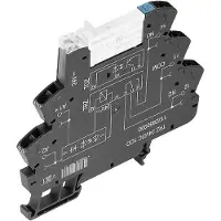 Weidmuller TRZ 24VDC 1CO AGSNO Relaismodule (modulair) Nominale spanning: 24 V/DC Schakelstroom (max.): 6 A 1x wisselcontact 10 stuk(s)