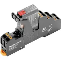 Weidmuller DRIKITP 24VAC 2CO LD/PB Relaismodule (modulair) Nominale spanning: 24 V/AC Schakelstroom (max.): 5 A 2x wisselcontact 10 stuk(s)