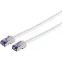 S-Impuls Patchkabel Cat. 6A Flex S/FTP, weiß, 10m
