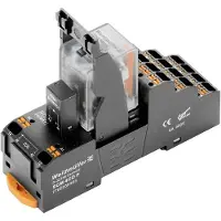 Weidmuller DRMKITP 24VDC 4CO LD Relaismodule (modulair) Nominale spanning: 24 V/AC Schakelstroom (max.): 5 A 4x wisselcontact 10 stuk(s)