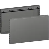 Rittal 8660042 VX sokkel-afdekking, zijkant, H: 200 mm, voor T: 500 mm, staalplaat 1 set(s)