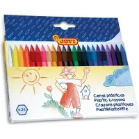 Jovi Hexagon Wax Pencils Box Of 24 Units Veelkleurig Kinderen