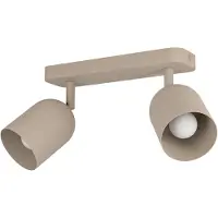 Eglo Tilston Spot - E14 - 28 cm - Zandkleur/Beige/Crème - Kantelbaar