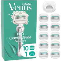 Gillette venus Pro ComfortGlide Sensitive Scheermesjes - 10 stuks