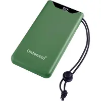 Intenso F10000 Powerbank 10000 mAh Quick Charge, USB PD LiPo USB-A, USB-C Groen Statusweergave