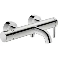 Duravit C.1 2-gats badmengkraan opbouw Chroom