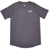 Under Armour Functioneel shirt 'Tech 2.0' donkergrijs / wit