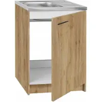 Stamar - Moderne Keuken Kast Vrijstaand 60 x 50 x 83 onder - Gouden