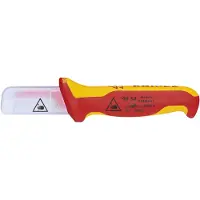 Knipex kabelmes recht beschermd mes 180mm VDE - 9854