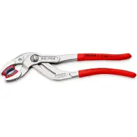 Knipex Sifon- en Connectorentang | 250 mm Lengte | Anti-Slip | Kunststof Bekleed | Verchroomd - 81 13 250 SB