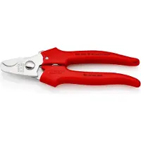Knipex Kabelschaar 95 05 165 SB benen met kunststof omspoten met | kunststof bekleed | 165 mm (zelfbedie 95 05 165 SB