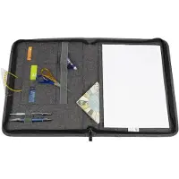 Wedo 58351412 Schrijfbord COLLEGE - A4, zwart, geschikt voor standaardblokken en collegeblokken (T)