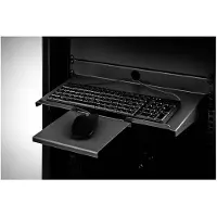 Renkforce RF-3429160 19 inch Apparaatbodem voor patchkast 1 HE Geschikt voor kastdiepte: vanaf 300 mm Zwart