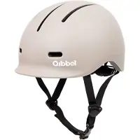 Qibbel Kinderfietshelm XS 45-51 cm – Pebble Grey - Grijs – verstelbaar – EN1078 gecertificeerd - Fietshelm - kinderhelm