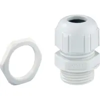 Spelsberg 22942001 Wartel Slagvast, Met trekontlasting, Met contramoer M20 Kunststof Lichtgrijs 1 stuk(s)