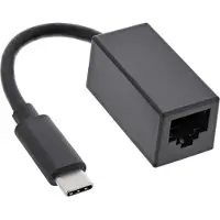 InLine USB 3.2 netwerkadapterkabel, Gigabit netwerk, USB-C
