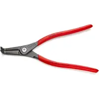 Knipex Precisie-borgveertang voor buitenringen op assen | Anti-slip kunststof bekleed - 49 21 A41 SB