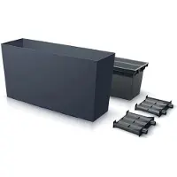 Prosperplast URBI CASE MIDDLE - Bloempot - Antraciet