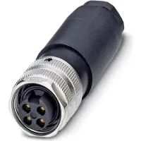 Phoenix Contact 1521355 Sensor/actuator connector, niet geassembleerd 7/8 Aantal polen (sensoren): 4 Bus, recht 1 stuk(s)