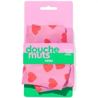HEMA Douchemuts hartjes roze