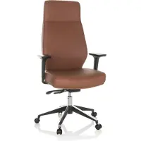 Hjh OFFICE Professionele directiestoel VITORO ECO Bruin
