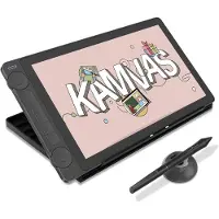 HUION Kamvas 13 (Gen 3) with stand, zwart