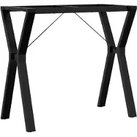 vidaXL Eettafelpoten Y-frame 80x40x73 cm staal
