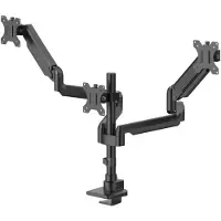Hama Tafelbeugel voor monitor Aantal monteerbare displays: 1 Display(s) 81,3 cm (32) Zwart Roteerbaar, Zwenkbaar, Kantelbaar, In hoogte verstelbaar