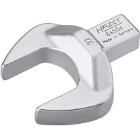 Hazet Insteek-steeksleutel 6450D-32 · 14 x 18 mm insteekvierkant massief · Buiten-zeskant-profiel · SW 32 mm
