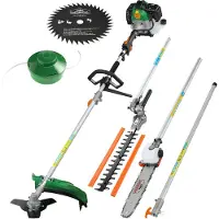 Gardebruk 5in1 Multitool Groen 2PK 1,2L Benzine