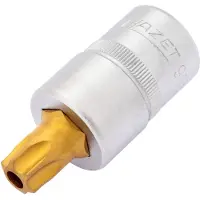 Hazet Dopsleutelbit 992-T55H · 1/2 inch (12,5 mm) vierkant hol · Tamper resistant TORX-profiel · SW T55H