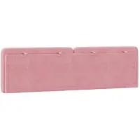 vidaXL Hoofdbordkussen 180 cm fluweel roze
