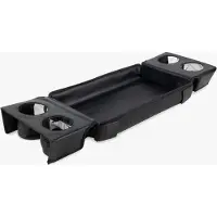 Wonderfold W2 Snackblad – Voor Kinderwagen – Verstelbaar - Met Bekerhouder - Zwart