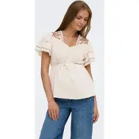 ONLY Maternity Blouse 'OLMIRINY' crème / oker / pastelroze / bordeaux