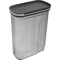 Orion Container voor losse producten met doseerpomp, grijs, 2,7 l