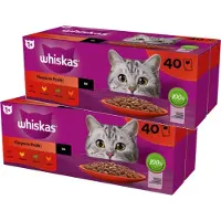 Whiskas Klassiek Natvoer In Saus Voor Katten 40x85g
