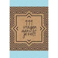 Sans marque 999 vragen aan jezelf - Invuldagboek