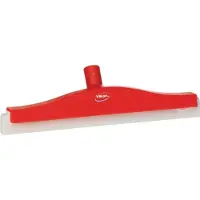 Vikan 7762-4 klassieke vloertrekker 40cm rood, flexibele nek, wit cassette